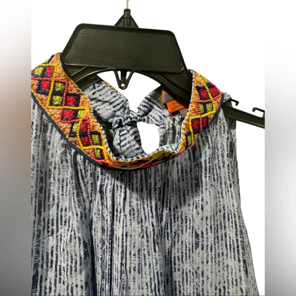 Anthropologie Bhanuni by Jyoti Embroidered + Beaded Halter Top - Picture 5 of 8